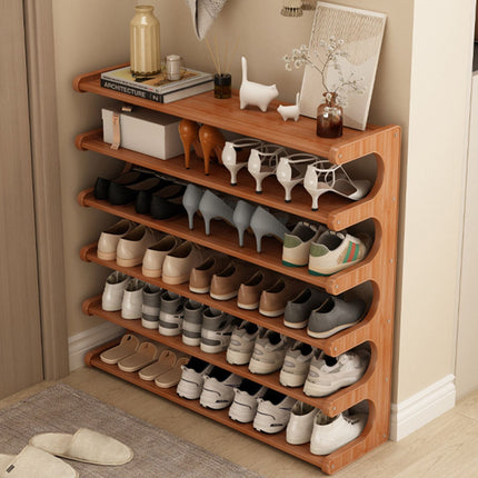 5/6-layer practical storage rack, shoe rack, space-saving design,