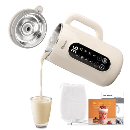 IAGREEA 8 in 1 Nut Milk Maker Machine Stainless Steel Lid BPA Free for