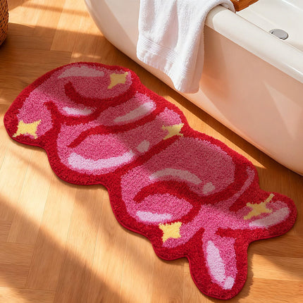 Color Rug For Bedroom, 2X3" Fluffy Thick Soft Living Room Rugs, Non