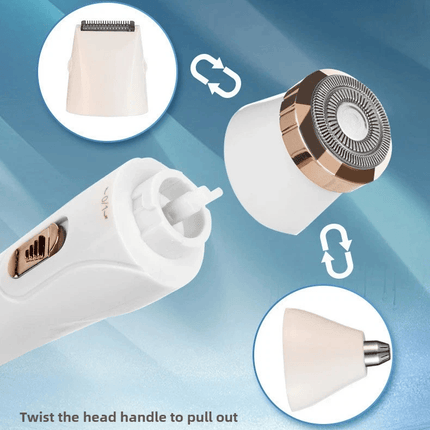 Multi-function Hair Removal Body Shaver Painless Epilator Hair Remover