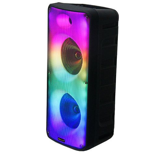 IQ Sound 2 x 8" Bluetooth Speaker Fire Box