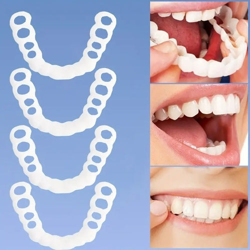 "Invisible Teeth Aligners - Soft Silicone Orthodontic Mouthguards with