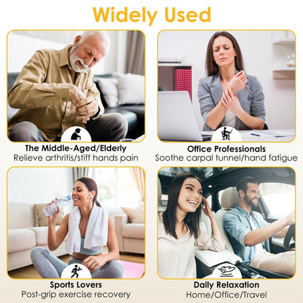 Hand Massager With Heat Compression Cordless Hand Massager for
