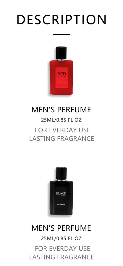 4-Piece Set, Men's Eau De Toilette Spray Gift Box, Long Lasting