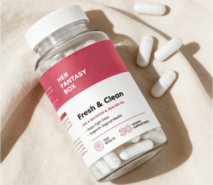 Her Fantasy Box Fresh & Clean Boric Acid Vaginal Suppositories | 30