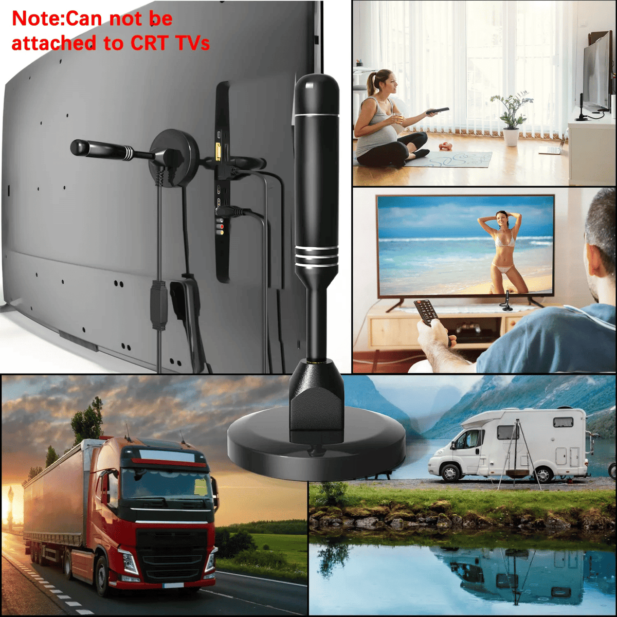 5600Miles Upgraded TV Antenna HDTV Amplified Digital 4K 1080P Long