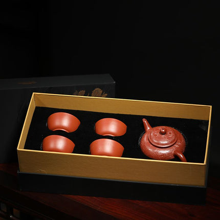Gift From Forbidden City Zisha Teapot Set Xishi Style