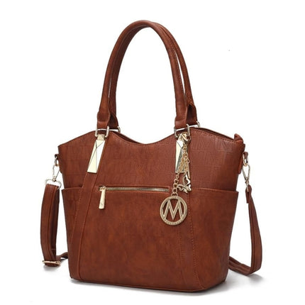 MKF Collection Hazel Vegan Leather Women Tote by Mia k