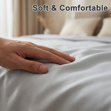 4-piece ultra-soft 85g bed sheet and pillowcase set. Soft and durable,