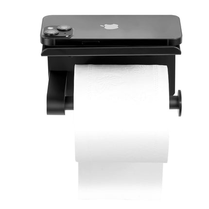 Toilet Paper Holder with Shelf, Fits Mega Rolls Size, Stainless Steel