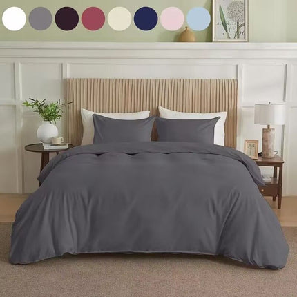 Serta Simply Clean Solid Duvet cover Twin
