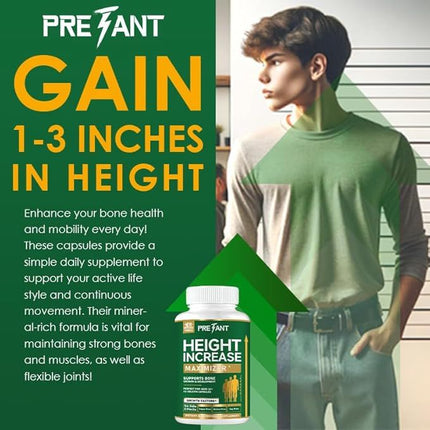 PRETANT-Growth Capsules to Grow Taller - Height Increase Maximizer