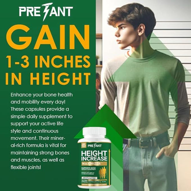 PRETANT-Growth Capsules to Grow Taller - Height Increase Maximizer
