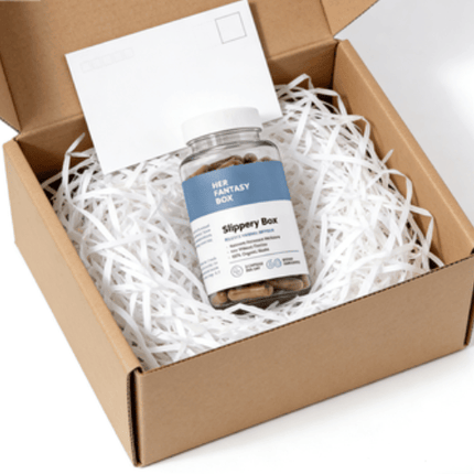 Her Fantasy Box Slippery Box | Organic Vaginal Moisture Supplement |