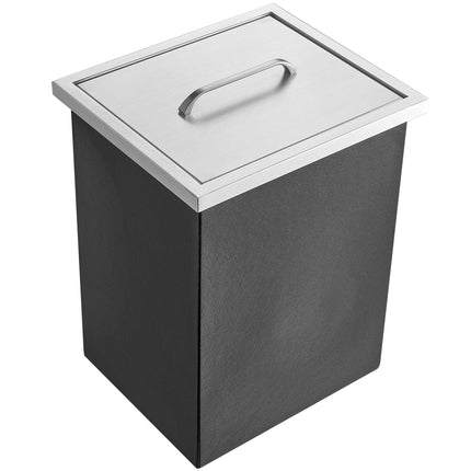 Drop in Ice Chest, 14"L x 12"W x 18"H Stainless Steel Ice Cooler,