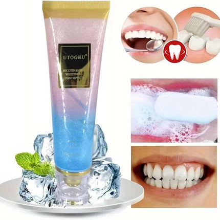 Niacinamide Whitening Toothpaste, Utogru Teeth Radiant Whitening