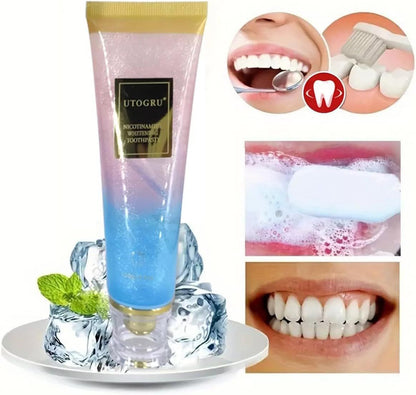 Niacinamide Whitening Toothpaste, Utogru Teeth Radiant Whitening