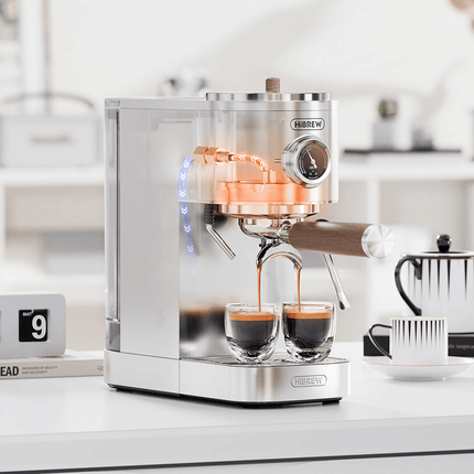 PSH13A-SL 2100W Semi-Automatic Coffee Maker-Cold/Hot Brew with 95°C