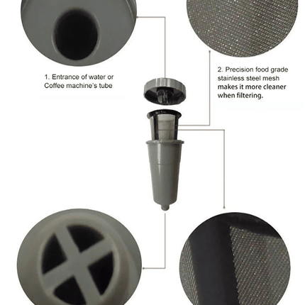 3 Pack My K-Cup Coffee Filter Reusable Replacement Refillable Holder