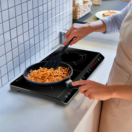 4000W Induction Cooktop Portable Double Induction Cooker Electric Dual