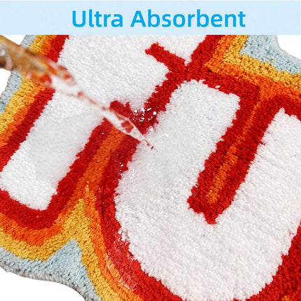 Color Rug For Bedroom, 2X3" Fluffy Thick Soft Living Room Rugs, Non