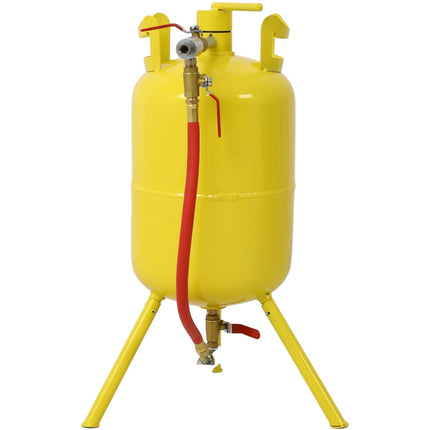 Portable 5-Gallons Air Sand Blaster Handle Sandblasting 5-Gal Air