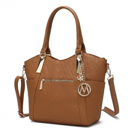 MKF Collection Hazel Vegan Leather Women Tote by Mia k