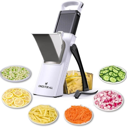 Adjustable Vegetable Food Chopper Potato Fries Cutter, Detachable