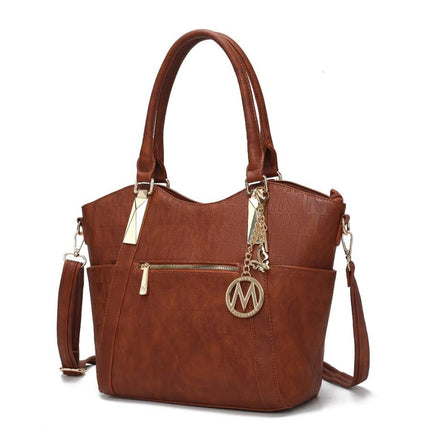 MKF Collection Hazel Vegan Leather Women Tote by Mia k