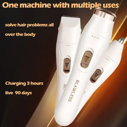 Multi-function Hair Removal Body Shaver Painless Epilator Hair Remover