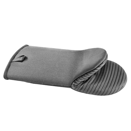 Oven Mitts, Mini Oven Mitt Set with Non-Slip Silicone Strips, High