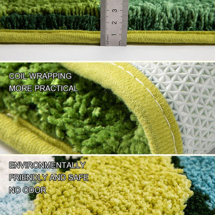 3D Colorful Cartoon Rugs, Colorful Flower Floor Mats, Cute and