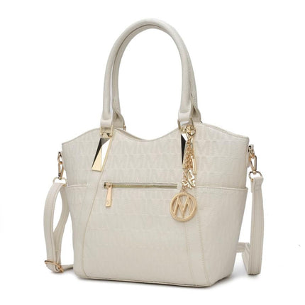 MKF Collection Hazel Vegan Leather Women Tote by Mia k