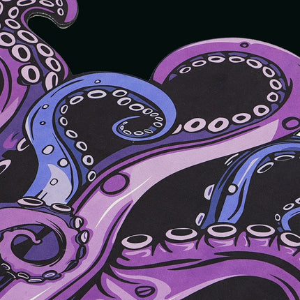 Octopus Bathroom Rug Non-Slip Mat -, Microfiber Absorbent Octopus Rug