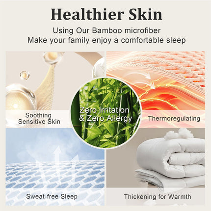 9 Piece Soft All-Season Washed Microfiber Cover Set ,