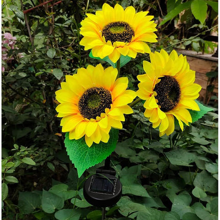 2 Pack Flashing Outdoor Solar Garden Stake Lights,Upgraded LED Solar