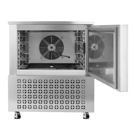 Commercial Blast Freezer, 114 L / 4 Cu.ft Blast Chiller with 5 Trays,