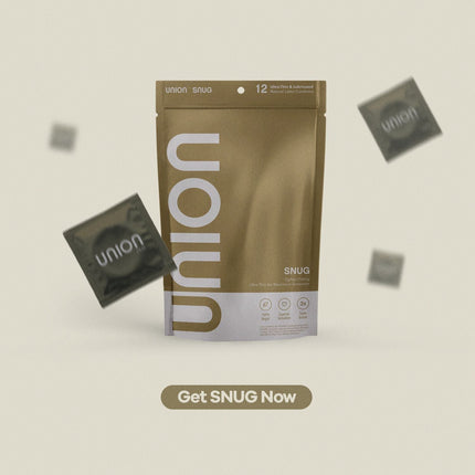 UNION SNUG Condoms | Ultra-Thin, Tighter Fitting, Body-friendly &