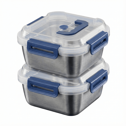 Yakimoto 2/4/6/8/10 PCS Extra-Large Stainless Steel Food Storage