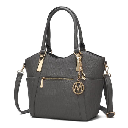 MKF Collection Hazel Vegan Leather Women Tote by Mia k