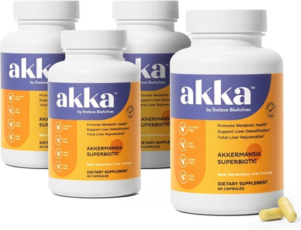 AKKA Premium Liver Cleanse Detox & Repair Superbiotic - Supports Liver