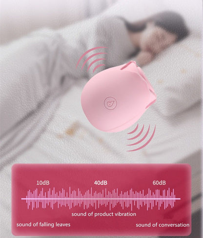 Discreet 10 Speed Personal Massage Rose Vibrator sucking Massager for