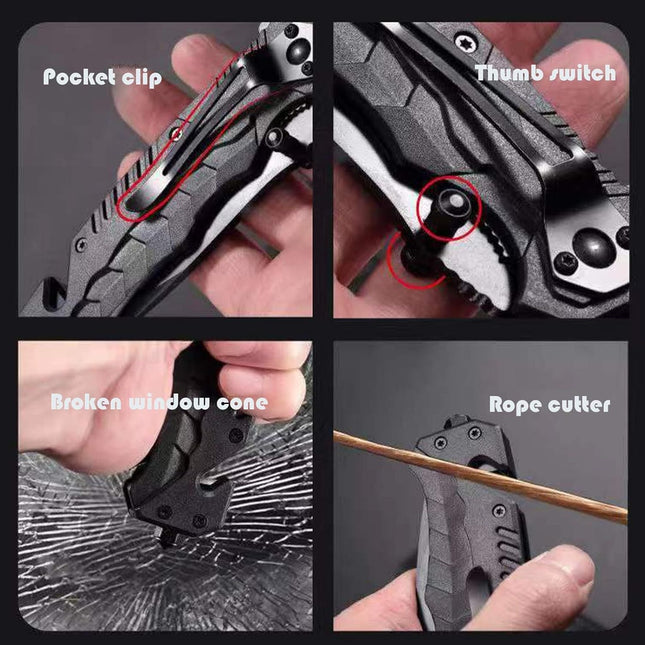 Tactical Folding Knife 10Pack Lock Knife 3.4 Inch EDC Outdoor Camping