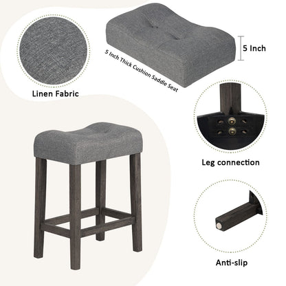 4 Piece Bar Table Set with Power Outlet,Bar Table Set with Chairs,Sofa