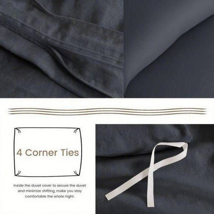 Serta Simply Clean Solid Duvet cover Twin