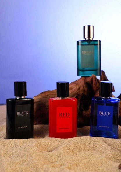 4-Piece Set, Men's Eau De Toilette Spray Gift Box, Long Lasting