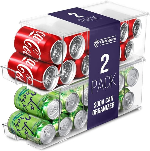 Soda Can Organizer Soda Can Dispenser for Refrigerator - Fridge
