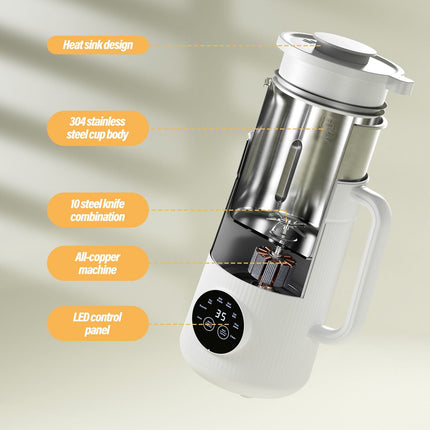 IAGREEA Nut Milk Maker, 35oz Nut/Oat/Almond/Soya/Vegan Juice Beverages