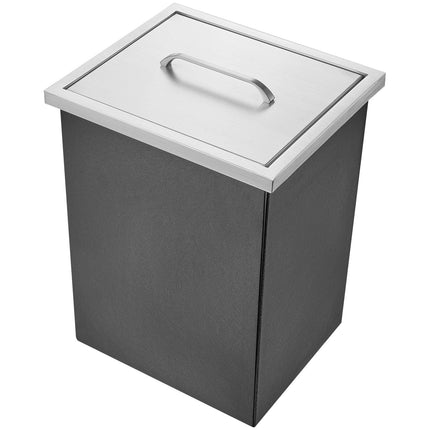 Drop in Ice Chest, 14"L x 12"W x 18"H Stainless Steel Ice Cooler,