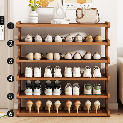 5/6-layer practical storage rack, shoe rack, space-saving design,